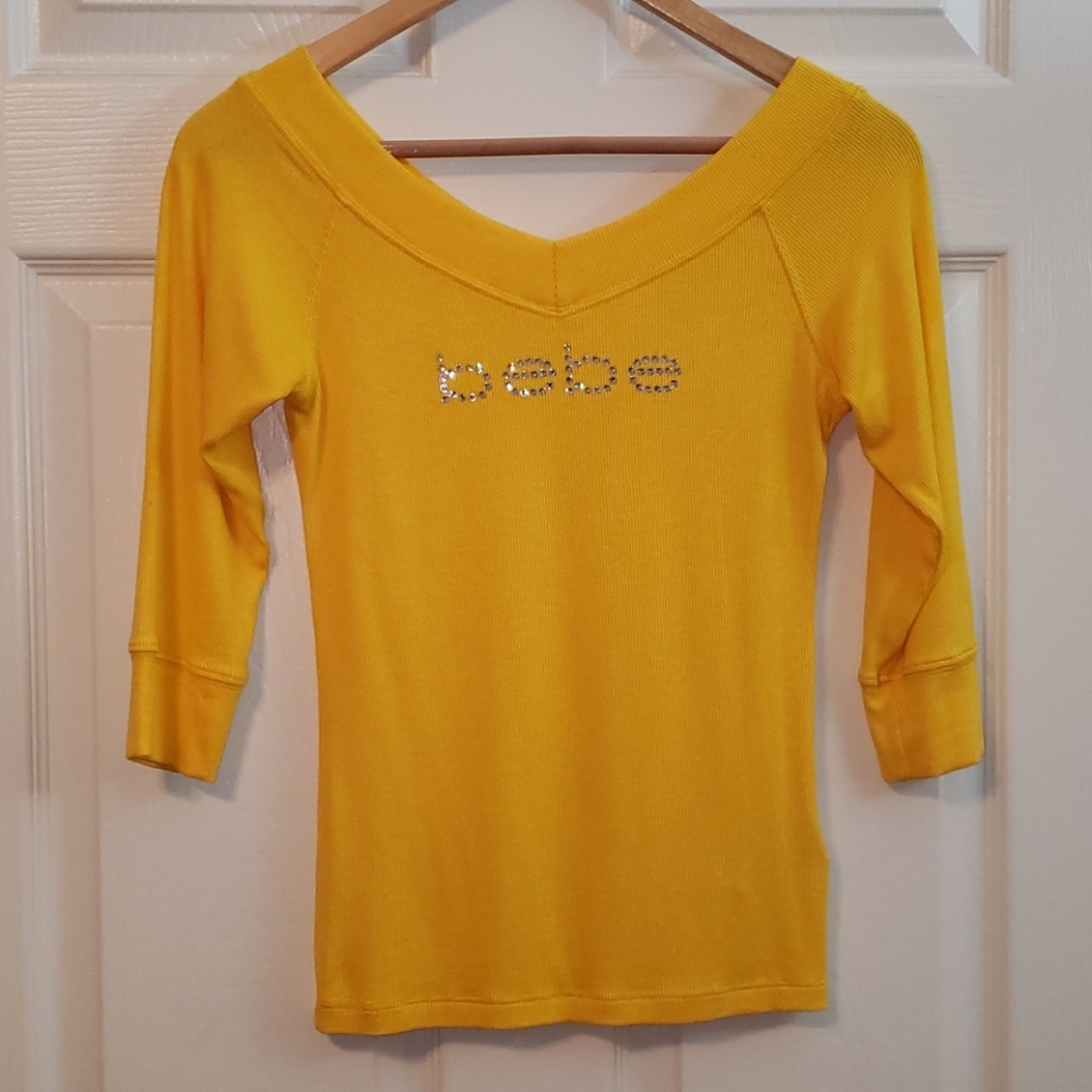 BEBE Yellow Top 💛